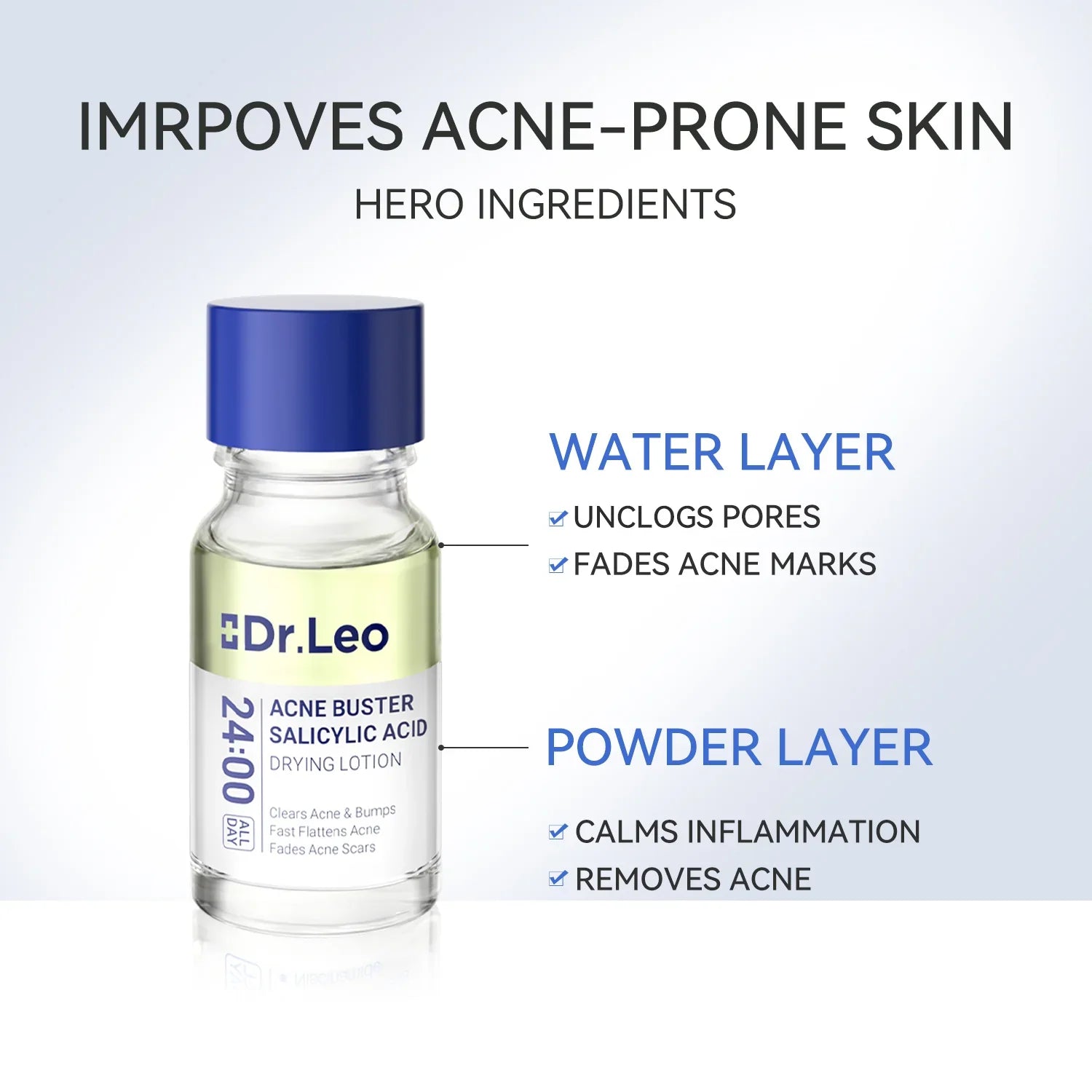 Viral Dr.Leo 24H Acne & Pimple Treatment Drying Lotion