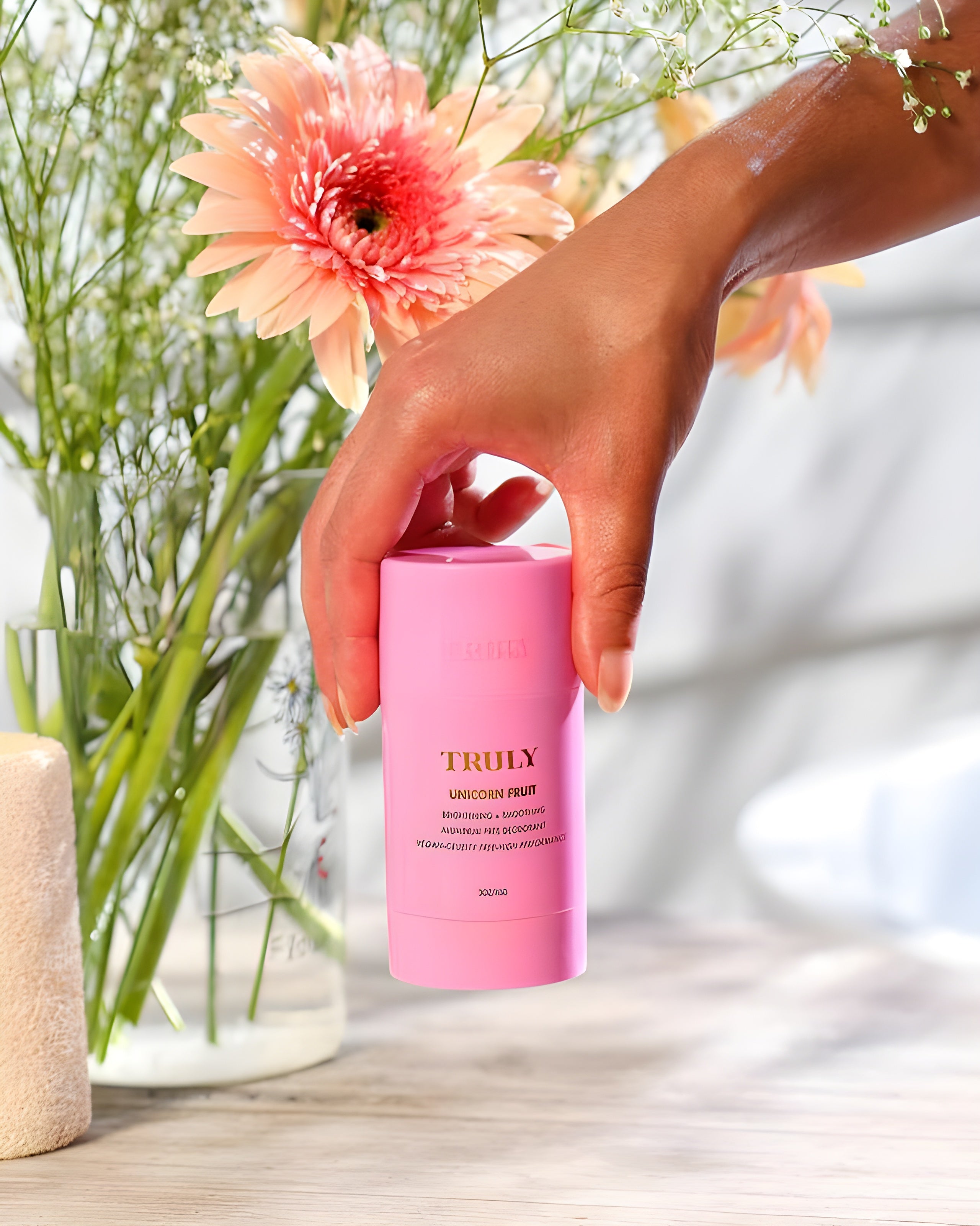 Unicorn Fruit Brightening and Smoothing Deodorant – Aluminum-Free, Fights Odor-Causing Bacteria with Papaya Enzymes & Mango Butter